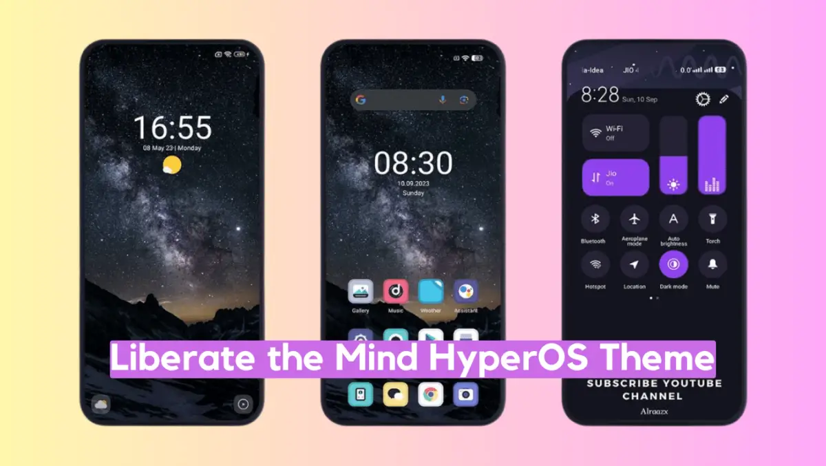 Liberate The Mind Hyperos Theme For Xiaomi With Dark Mode Hyperos Themes