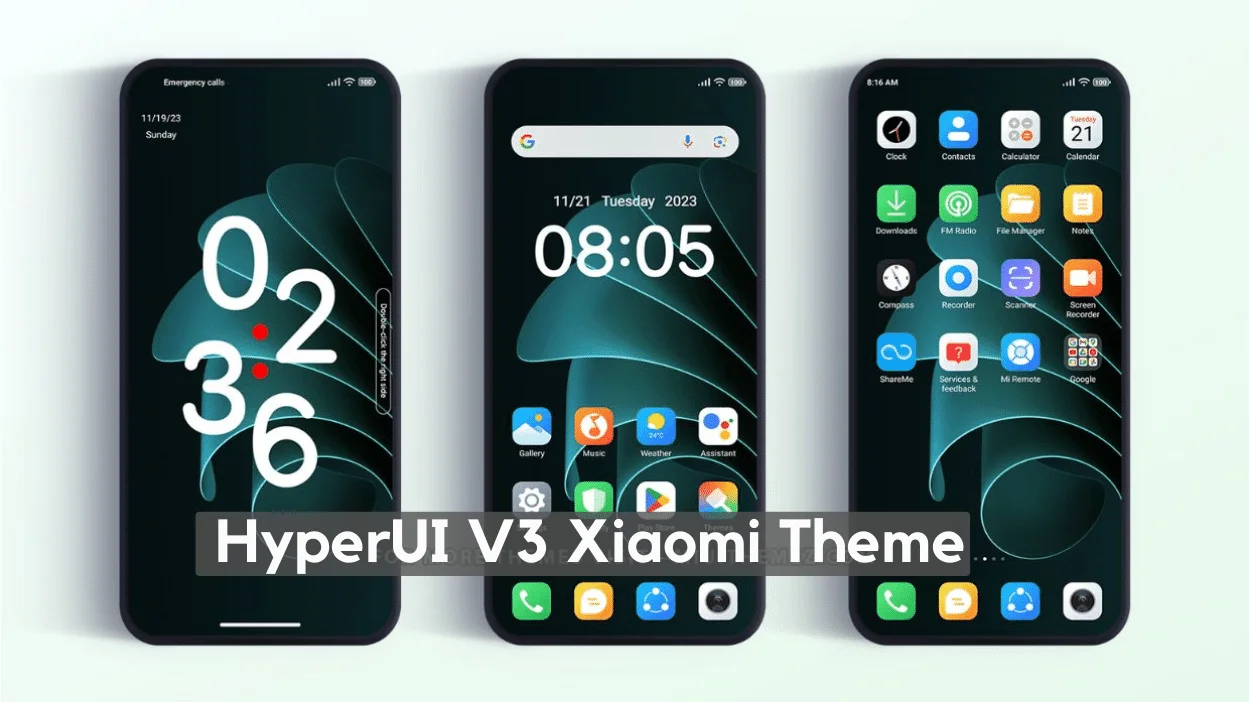 HyperUI V3 HyperOS Theme for Xiaomi with HyperOS Experience