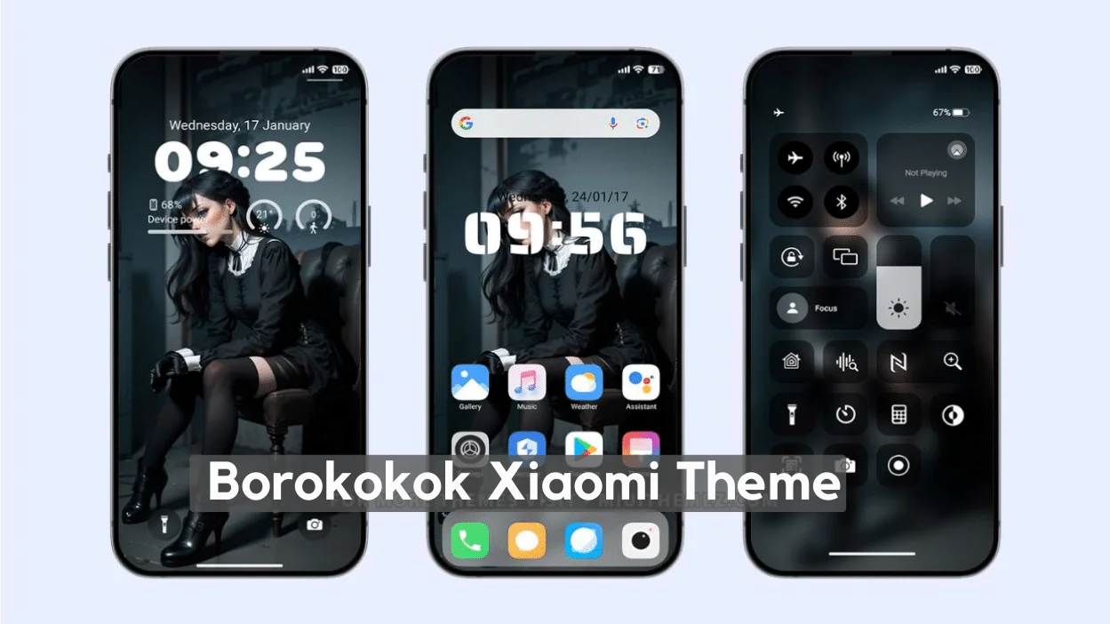 Borokokok HyperOS Theme for Xiaomi with iOS Style