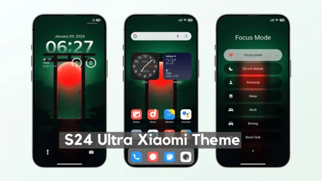 S24 Ultra HyperOS Theme