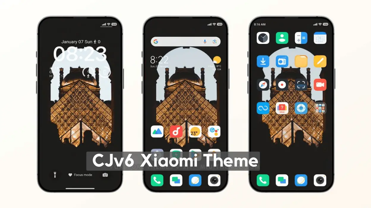 CJv6 HyperOS Theme for Xiaomi with Standby Mode