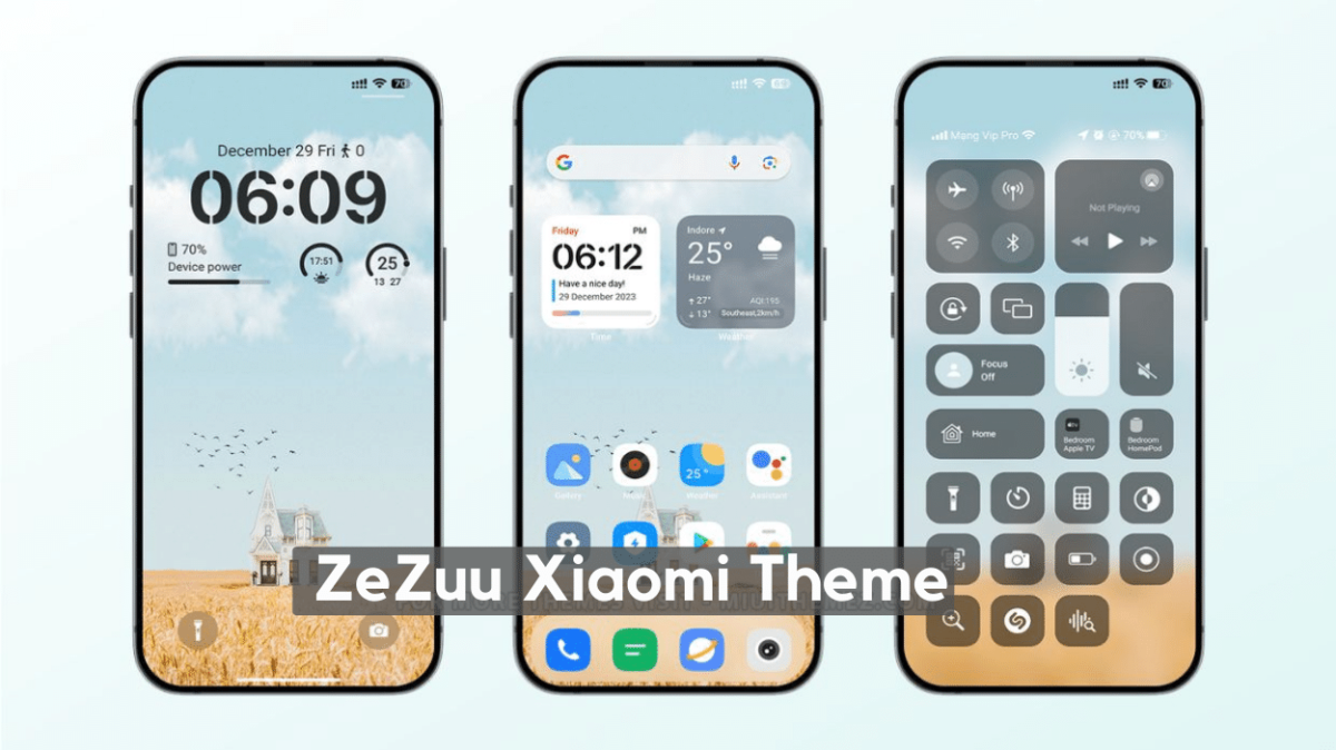 Uncommon Ios Themes ZeZuu HyperOS Theme for Xiaomi with iOS Style - HyperOS Themes