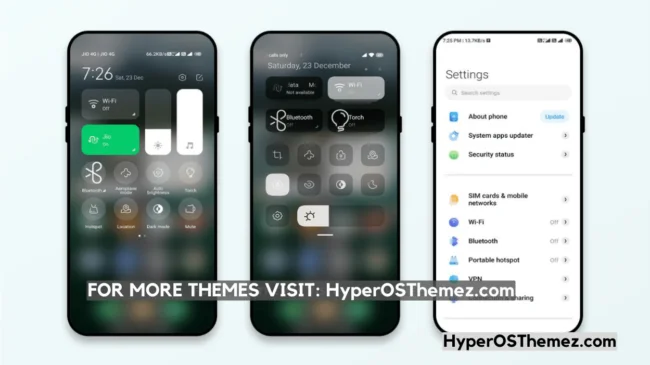 Glassory_UI HyperOS Theme