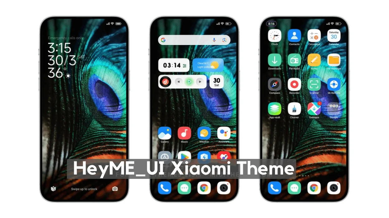 HeyME_UI HyperOS Theme for Xiaomi with HyperOS Experience