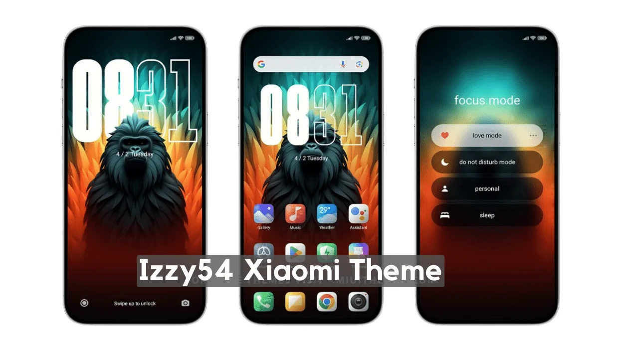 Izzy54 HyperOS Theme for Xiaomi with Dynamic HyperOS