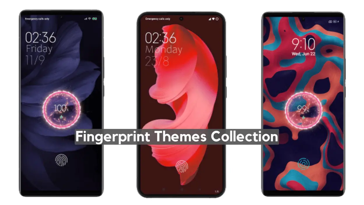 6 Best Android MI Themes Fingerprint Lock for HyperOS