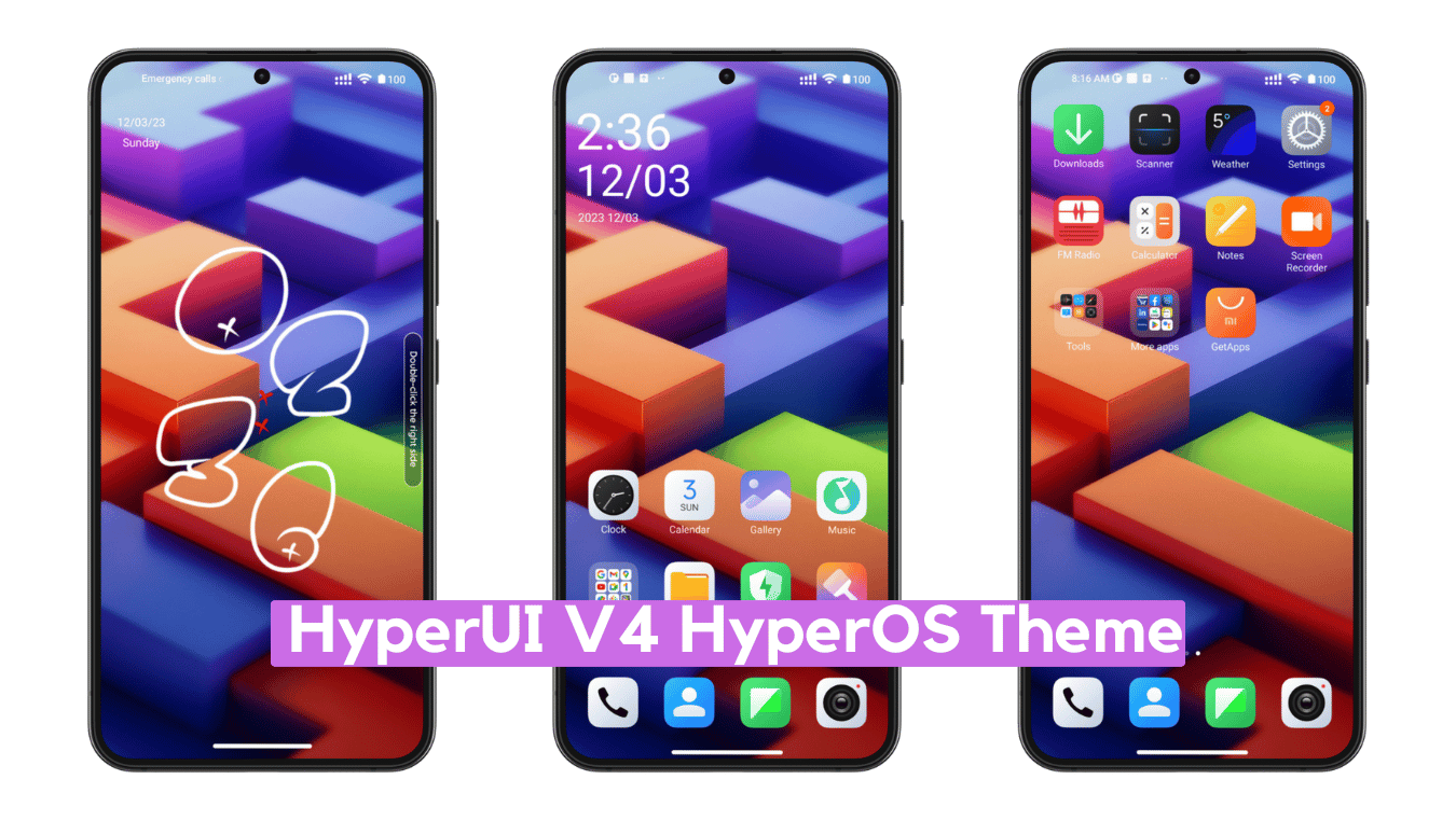 HyperUI V4 HyperOS Theme for Xiaomi with Minimal Experience