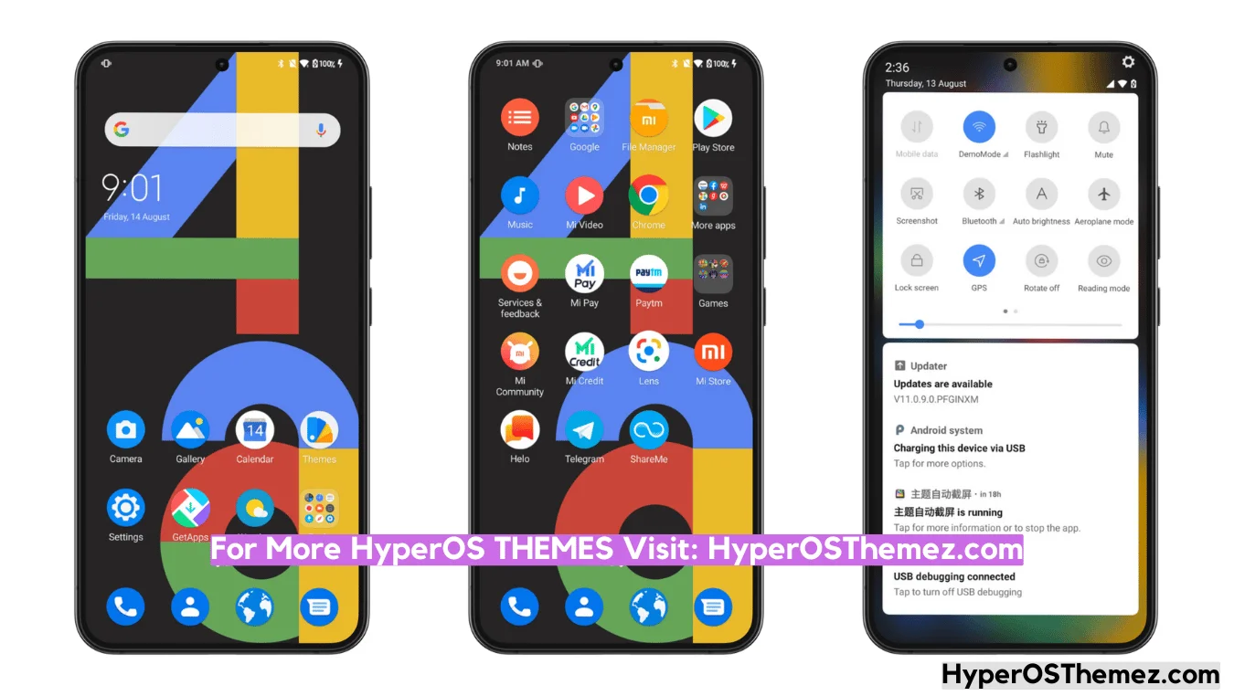 Pixel 4a HyperOS Theme