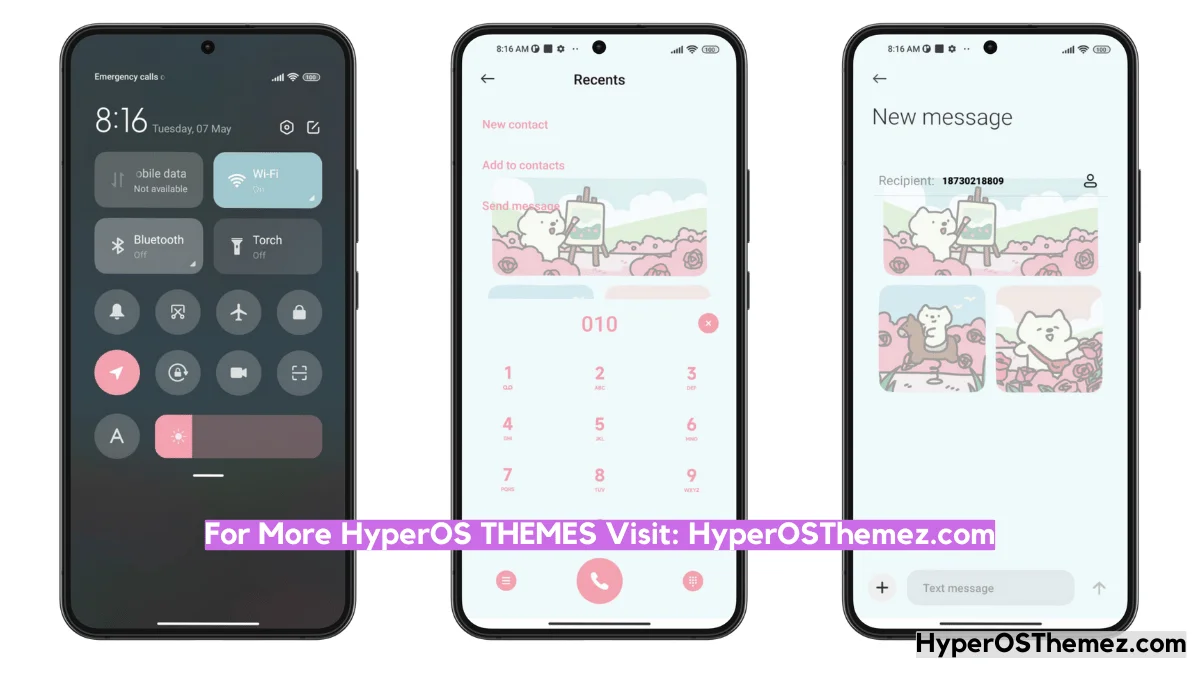 Dream Rose HyperOS Theme