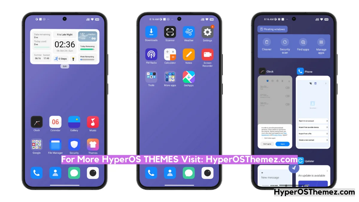 Refresh Paradise HyperOS Theme